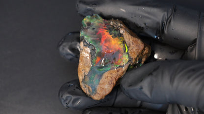 36.88 gm  Ethiopian rough opal