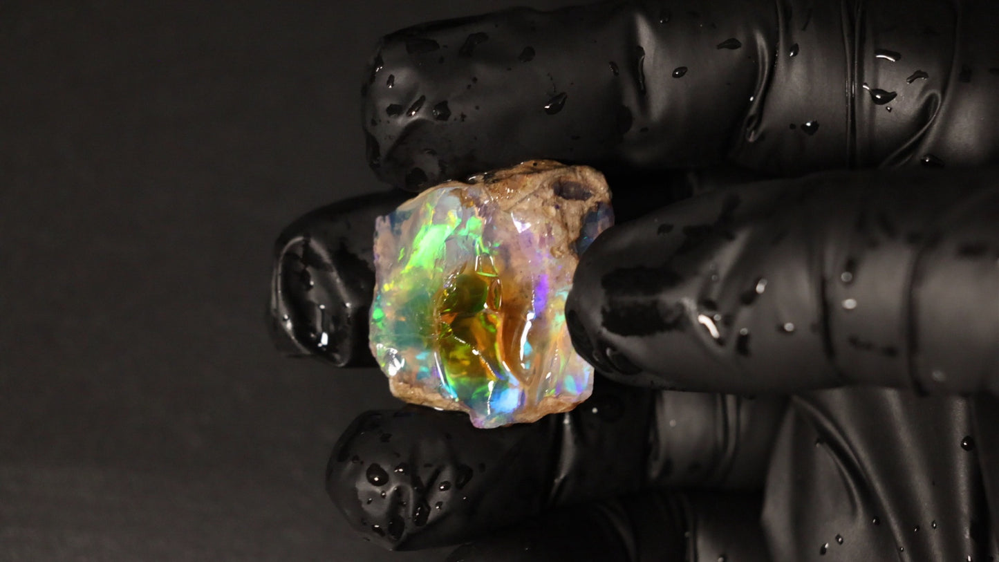 13.0 gm      Ethiopian rough opal