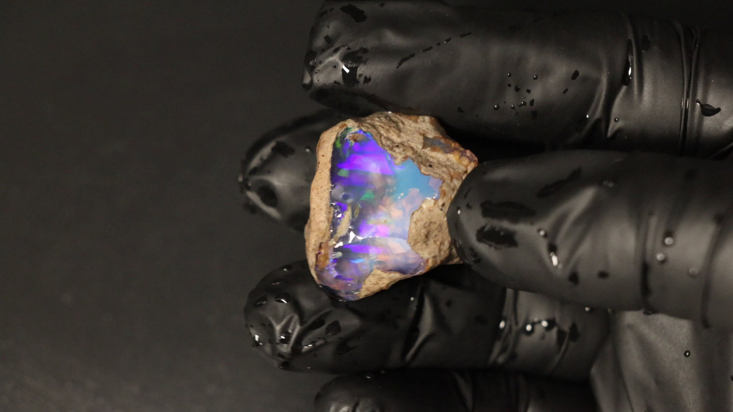 16.46 gm  Ethiopian rough opal
