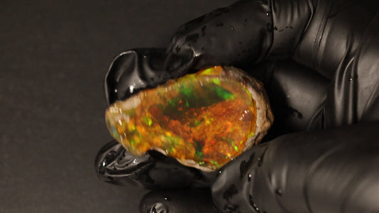 34.18 gm  Ethiopian rough opal