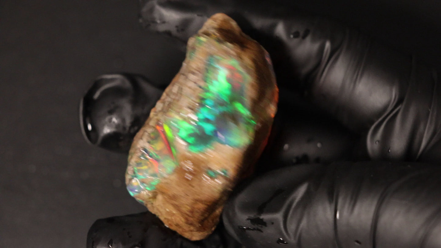 56.09 gm  Ethiopian rough opal